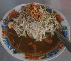 Lontong Campur (Balap+Kupang)