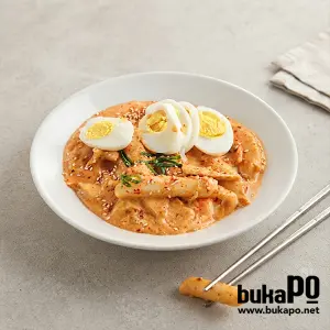 ROSE TTEOKBOKKI Saranghae Kuliner