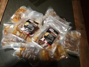 Pork ribs medium frozen