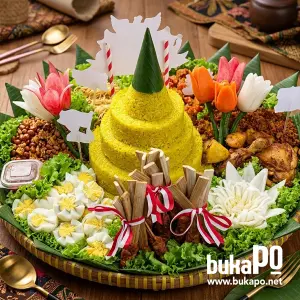 TUMPENG NASI KUNING El Pawwon