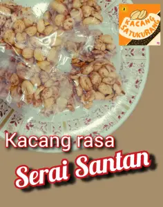 KACANG GORENG SERAI SANTAN Tiba Tiba Snack