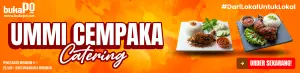 BANNER UMMI CATERING