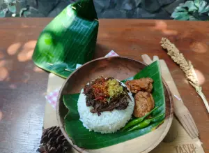 NASI KRAWU DAUN Warung Bunda Aisyah