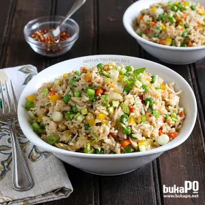 NASI GORENG PUTIH Bakmie Senyan Jakarta