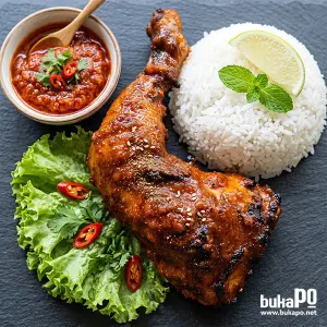 NASI AYAM BAKAR MADU Ummi Cempaka Catering