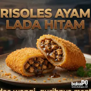 RISOLES AYAM LADA HITAM risoles kirana