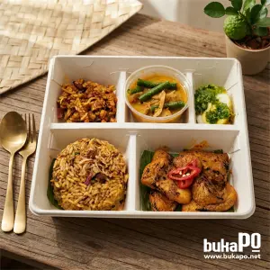 IKAN BAKAR BUMBU PADANG WITH NASI GORENG GULAI PLUS SAMBAL TERI TEMPE Pawon Shaka