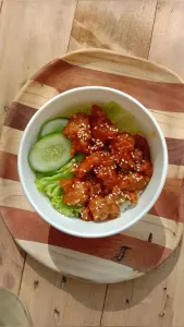 CHICKEN KARAAGE TERIYAKI RICEBOWL Bowllite Co