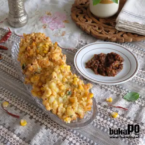 PERKEDEL JAGUNG DAN SAMBEL Camu Camu