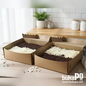 BOLU JADUL ANEKA TOPPING dapur twins bakery