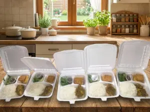 Nasi Hajatan Ayam Bumbu bebek