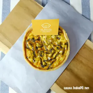 SPINACH MUSHY CHEESE Yo Ouiche