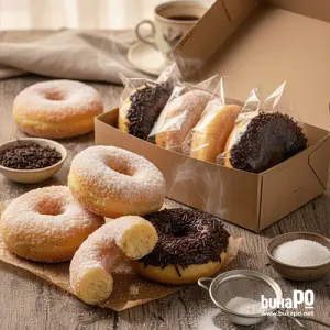 DONAT KENTANG MESES ATAU GULA HALUS Manista Food Bali