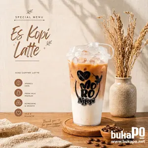 KOPI LATTE  Moro Kangen Ikan Bakar