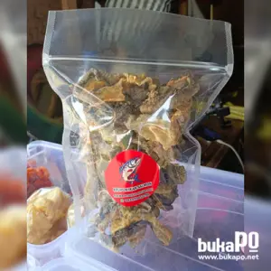 krupuk salmon krupuk babi asli kedonganan