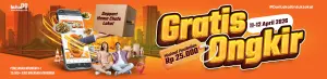 FREE ONGKIR 11-12APR