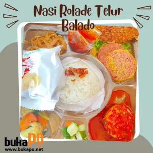 Nasi Rolade telur