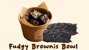 Fudgy Brownis Bowl