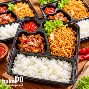 NASI BENTO BOX CHICKEN TERIYAKI Atalsfood