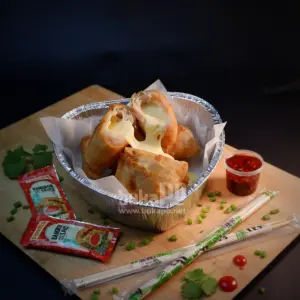 DIMSUM GORENG KEJU LUMER Berlian Kitchen