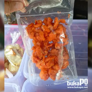 KERUPUK BABI MERAH Krupuk Babi Asli Kedonganan