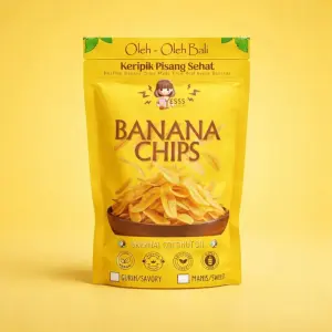 BANANA CHIPS Yesss Crunchy Snack