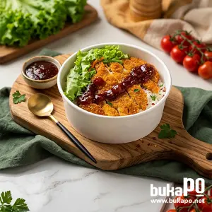 CHICKEN KATSU RICEBOWL Dapoer Lurin