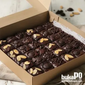 FUDGY BROWNIES dapur twins bakery