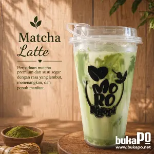 MATCHA LATTE Moro Kangen Ikan Bakar