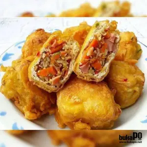 TAHU ISI AYAM SUWIR PEDAS Warung Es Campur Ndeso